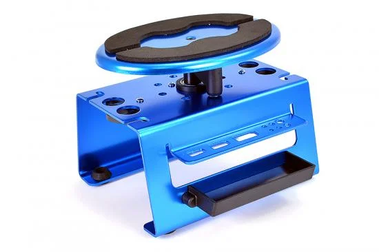 Fastrax Deluxe Aluminium Locking Rotating Maintenance Stand - Blue — image 1 of 8