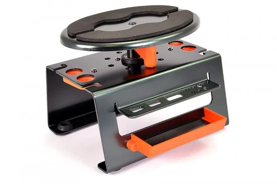 Fastrax Deluxe Aluminium Locking Rotating Maintenance Stand - Grey — image 1 of 8