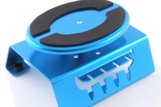 Fastrax Aluminium Rotating Car Maintenance Stand - Blue — image 4 of 5