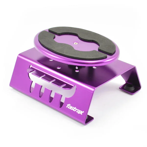 Fastrax Aluminium Rotating Car Maintenance Stand - Purple
