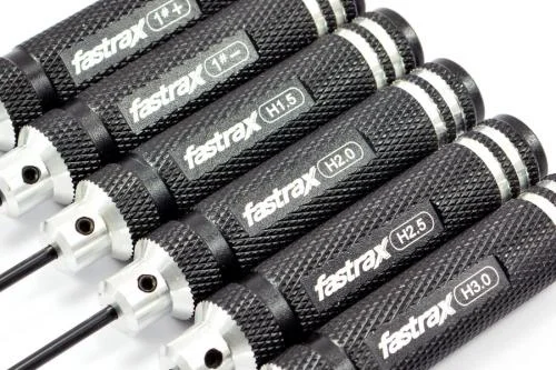Fastrax Team Tools - Metric Set - 1.5, 2.0, 2.5, 3.0mm + Phillips & Slotted Screwdrivers &mdash; image 4 of 5
