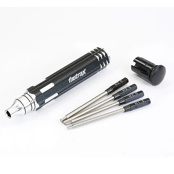 Fastrax Interchangable Hex Driver Set 1.5mm/2.0mm/2.5mm/3.0mm