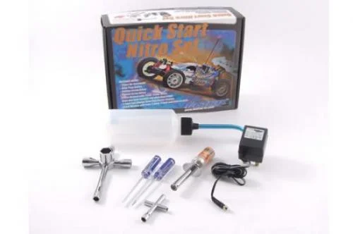 Nitro Starter Set - Includes Glowstarter and Charger, Fuel Bottle and Plug Spanner — image 1 of 2