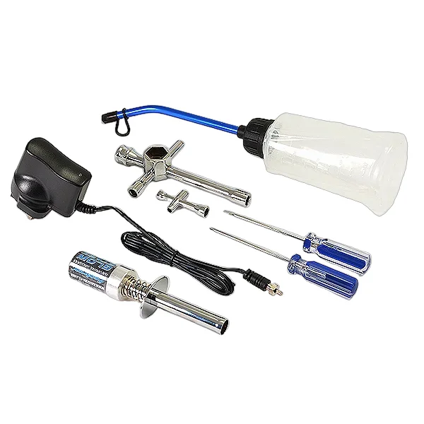 Nitro Starter Set - Includes Glowstarter and Charger, Fuel Bottle and Plug Spanner — image 1 of 3