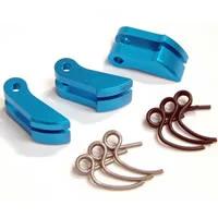Fastrax Blue Aluminium. Lightweight Clutch Shoe (Inc 1.0 + 1.1mm Springs)
