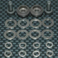 Fastrax Clutch Bell Shim Set - Includes Various Washers - Screws - Etc