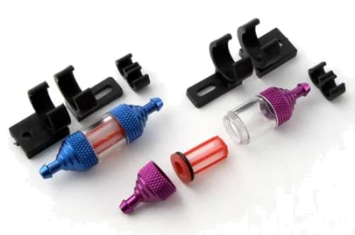 Fastrax Deluxe Fuel Filter With Mount - Blue — image 1 of 2