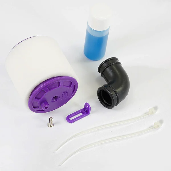 Fastrax 1:8 Air Filter W/Oil Re-Buildable - Purple