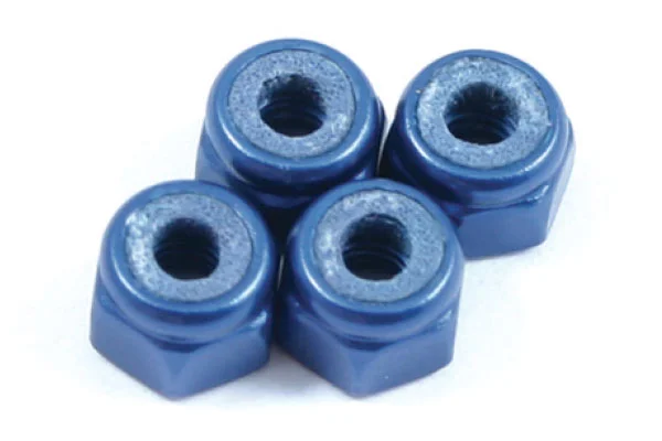 M3 Nyloc Nuts (6) - Silver — image 3 of 3