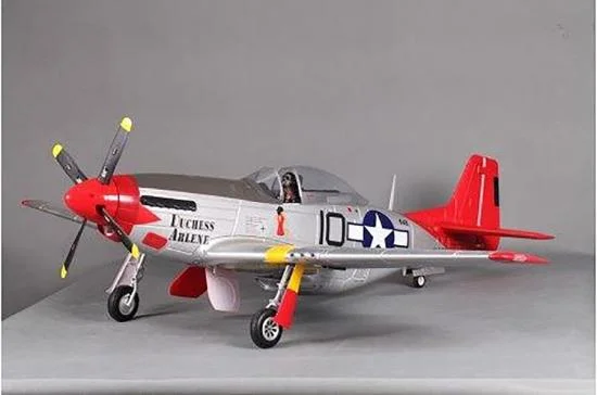 FMS P-51D Mustang V8 1450mm Red Tail - ARTF With Reflex Gyro — image 10 of 12