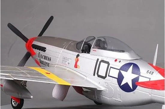FMS P-51D Mustang V8 1450mm Red Tail - ARTF With Reflex Gyro — image 12 of 12