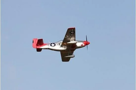 FMS P-51D Mustang V8 1450mm Red Tail - ARTF With Reflex Gyro — image 7 of 12