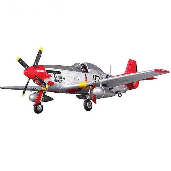 FMS P-51D Mustang V8 1450mm Red Tail - ARTF With Reflex Gyro — image 1 of 12