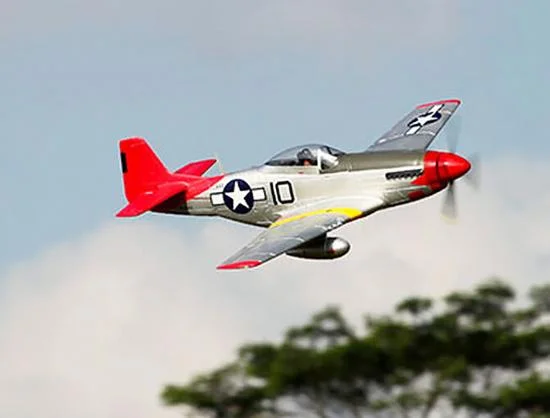 FMS P-51D Mustang V8 1450mm Red Tail - ARTF &mdash; image 6 of 7
