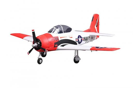 FMS T-28D Trojan 800mm V2 - PNP With Reflex — image 2 of 6
