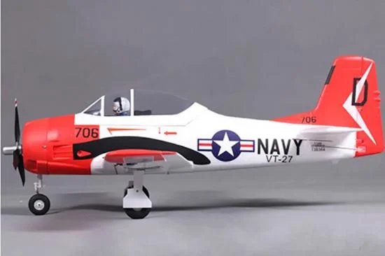 FMS T-28D Trojan 800mm V2 - PNP With Reflex — image 3 of 6