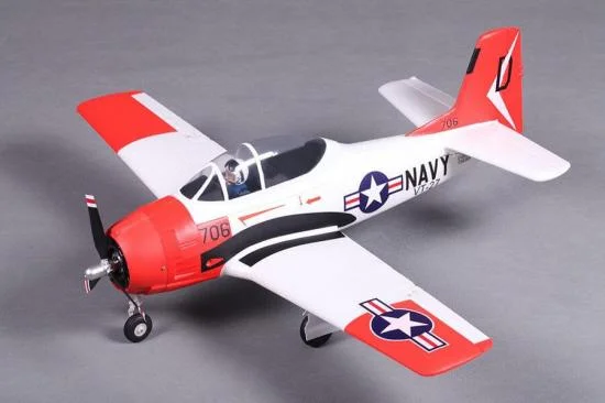 FMS T-28D Trojan 800mm V2 - PNP With Reflex — image 6 of 6