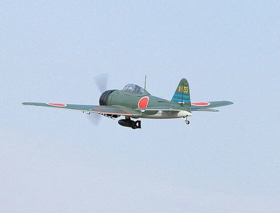 FMS 1400mm A6M3 Zero Green - PNP | RC Plane Kits, ARTF & Balsa