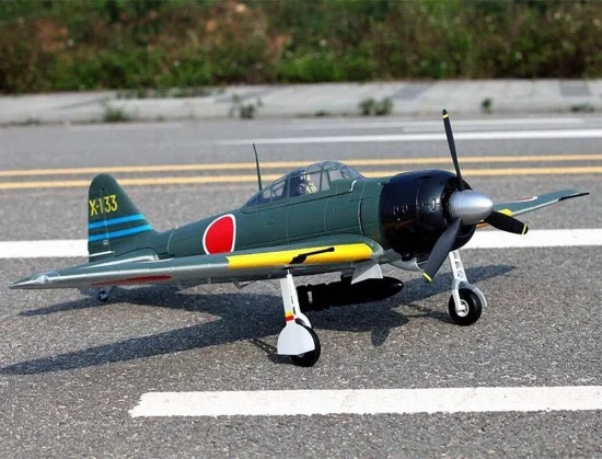 FMS 1400mm A6M3 Zero Green - PNP | RC Plane Kits, ARTF & Balsa