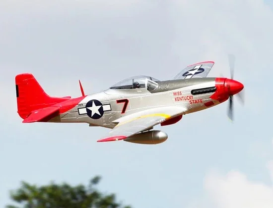 FMS P-51D Red Tail 1700mm - PNP — image 4 of 12