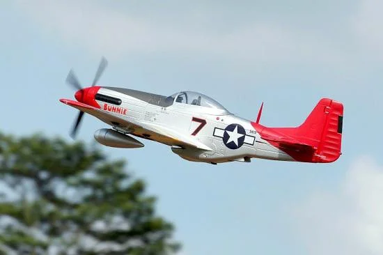 FMS 1700mm P-51 Mustang Red Tail ARTF &mdash; image 2 of 13