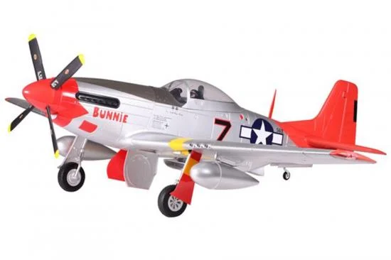 FMS 1700mm P-51 Mustang Red Tail ARTF &mdash; image 10 of 13