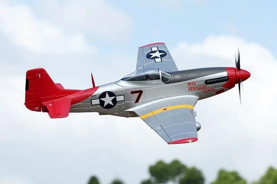 FMS 1700mm P-51 Mustang Red Tail ARTF &mdash; image 3 of 13
