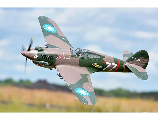 FMS 1400mm P-40B Super Scale PNP V2 — image 3 of 12