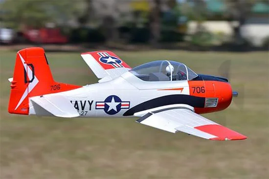 FMS 1400mm T-28D Trojan V4 Red - PNP — image 4 of 9