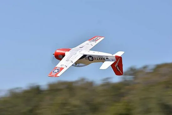 FMS 1400mm T-28D Trojan V4 Red - PNP — image 7 of 9