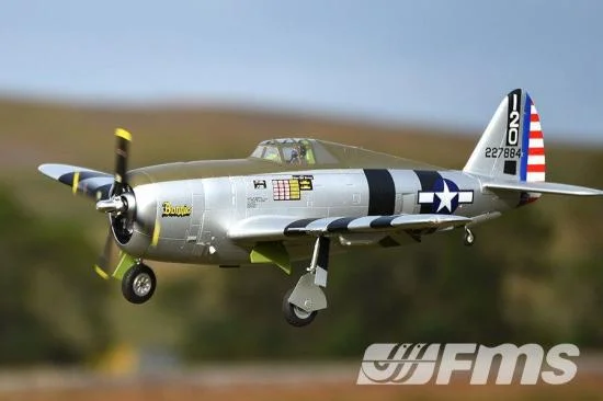 FMS 1500mm P-47 Razorback Bonnie V2 - PNP With Reflex &mdash; image 7 of 10