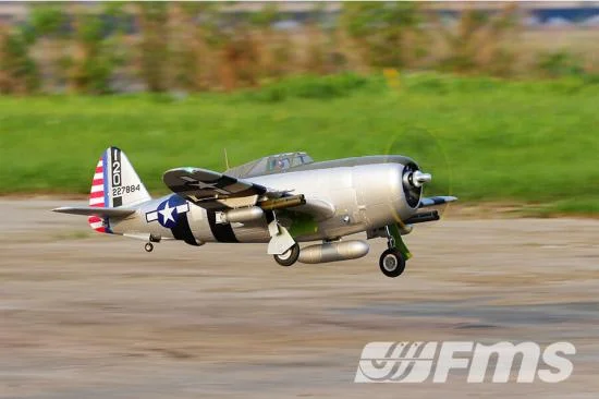 FMS 1500mm P-47 Razorback Bonnie V2 - PNP With Reflex &mdash; image 5 of 10