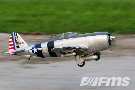 FMS 1500mm P-47 Razorback Bonnie V2 - PNP With Reflex &mdash; image 4 of 10