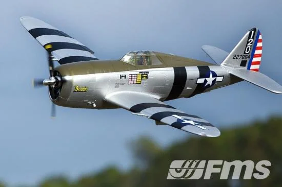 FMS 1500mm P-47 Razorback Bonnie V2 - PNP With Reflex &mdash; image 10 of 10