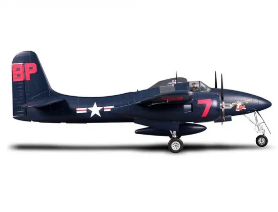 FMS F7F Tigercat 1700mm - PNP Blue — image 1 of 9