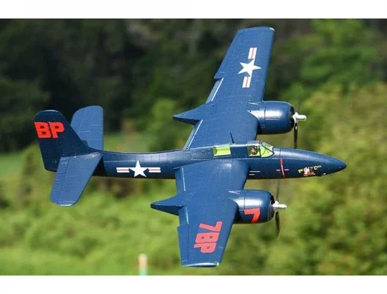 FMS F7F Tigercat 1700mm - PNP Blue — image 3 of 9
