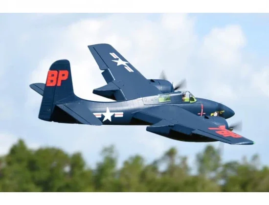 FMS F7F Tigercat 1700mm - PNP Blue — image 5 of 9