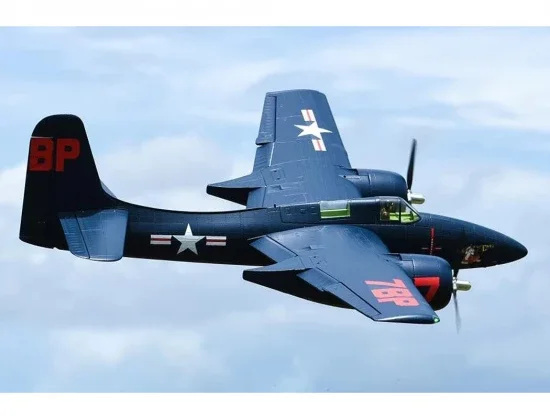 FMS F7F Tigercat 1700mm - PNP Blue — image 6 of 9