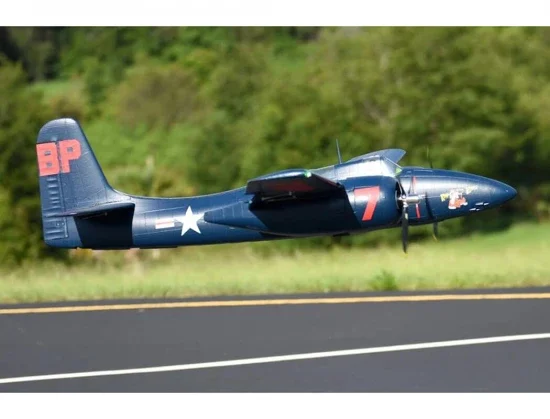 FMS F7F Tigercat 1700mm - PNP Blue — image 8 of 9