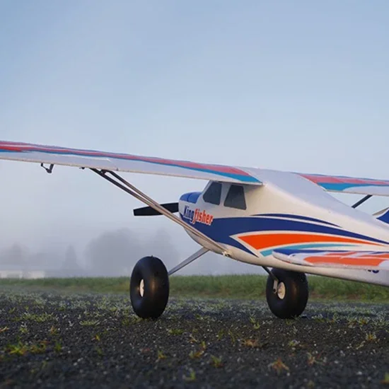 FMS Kingfisher 1400mm With Flaps - PNP With Wheels + Floats + Skis — image 1 of 12