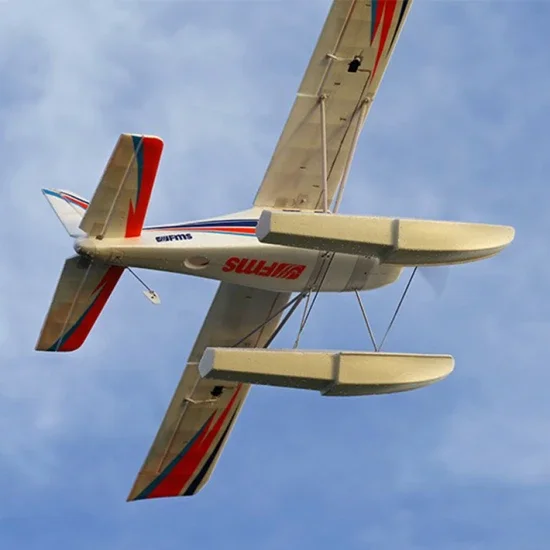 FMS Kingfisher 1400mm With Flaps - PNP With Wheels + Floats + Skis — image 12 of 12
