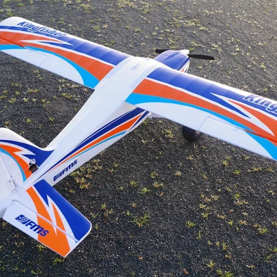 FMS Kingfisher 1400mm With Flaps - PNP With Wheels + Floats + Skis — image 9 of 12