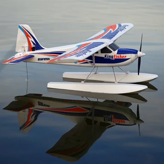 FMS Kingfisher 1400mm With Flaps - PNP With Wheels + Floats + Skis — image 5 of 12