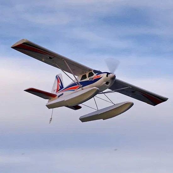 FMS Kingfisher 1400mm With Flaps - PNP With Wheels + Floats + Skis — image 4 of 12