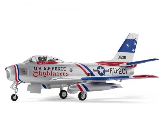 FMS F-86 Skyblazer 80mm EDF - PNP Blue — image 1 of 12