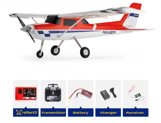 FMS 1220mm Ranger EP - RTF With Reflex V3 - Red — image 2 of 2