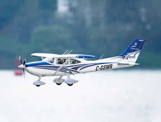 FMS Cessna 182 1500mm - PNP Blue — image 3 of 12