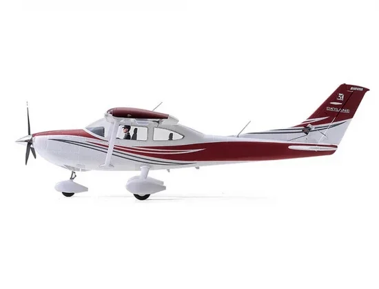 FMS Cessna 182 1500mm - PNP Red — image 10 of 12