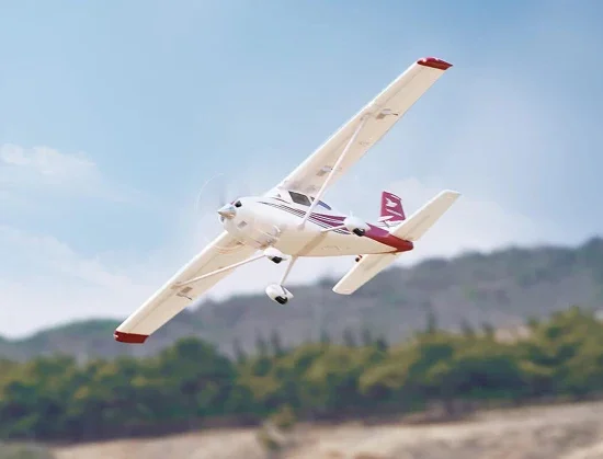 FMS Cessna 182 1500mm - PNP Red — image 3 of 12