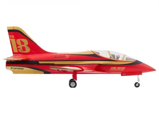 FMS Avanti 90mm EDF - Red 18th Anniversary Edition - PNP — image 8 of 12